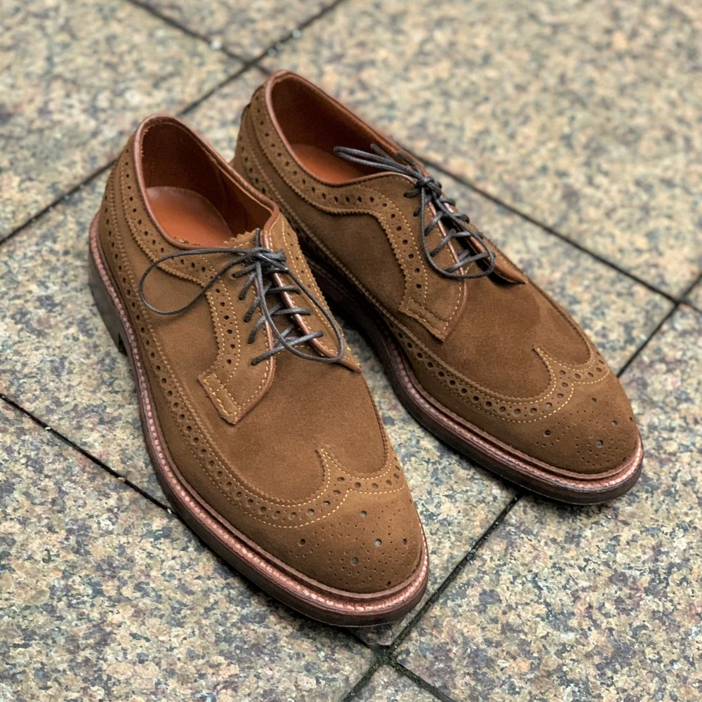 6245F Brown Suede — mouldedshoe